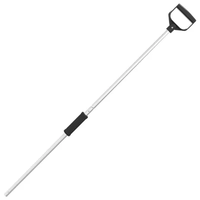 Image de vidaXL Manche de fourche Ø11x114 cm Argenté Acier