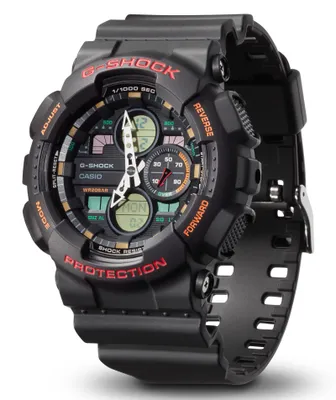 Produktbild von Casio G-Shock Herren Armbanduhr Stoßfest GA-140-1A4ER Stoppfunktion