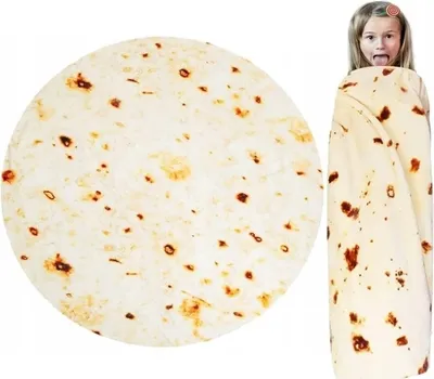 Produktbild von Tortilladecke 120 cm - Geschenk für Geburtstag, Taufe