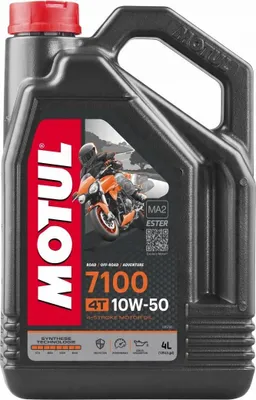 Zdjęcie produktu dla Olej Motul 10W50 4L 7100 4T / Motocykle