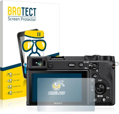 Produktbild von BROTECT Schutzglas für Sony Alpha 6600 Schutzfolie Panzer Folie Glas Display Schutz klar