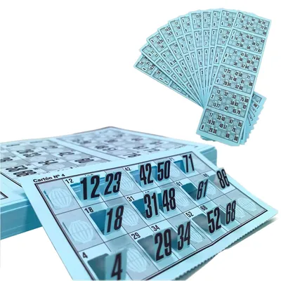Produktbild von Solidchoice – 960 Bingokarten für traditionelle Spiele