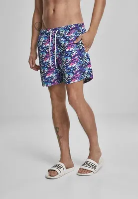 Productafbeelding van Heren zwemshorts Urban Classics, multicolor, blauw/roze - maat M