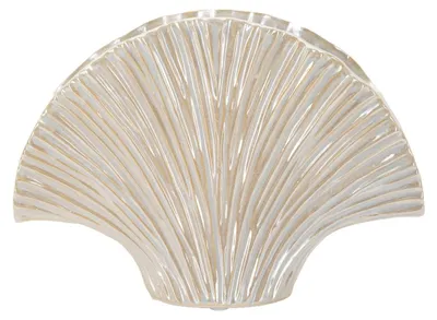 Produktbild von Kleine Vase Perly in Muschelform aus Perlglanz-Keramik