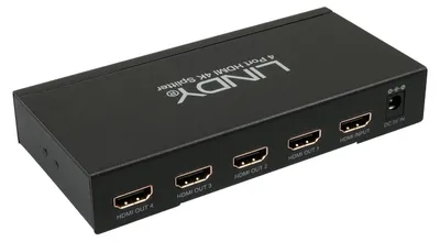 Imagen del producto de Divisor HDMI 4K de 4 puertos para pantallas UHD