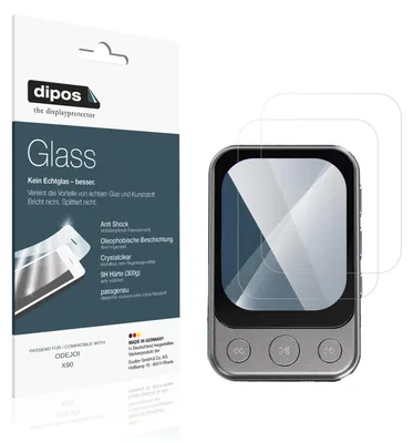 Produktbild von 2x Schutzfolie für ODEJOI X90 - Anti-Shock 9H Folie dipos Glass Kunststoffglas