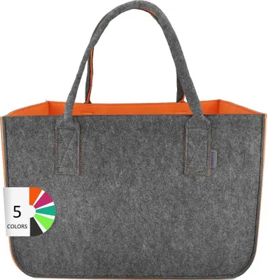 Image de LARGE SAC FEMME FILC sac de plage sac en bois sac ORANGE