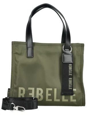Produktbild von Moderne Nylon Tasche mit geräumigem Hauptfach, Tragehenkeln und Schulterriemen