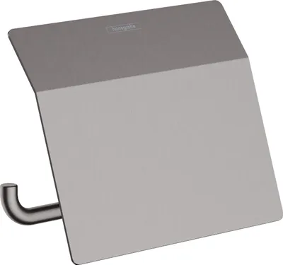 Produktbild von hansgrohe AddStoris Toilettenpapierhalter mit Deckel, 41753340