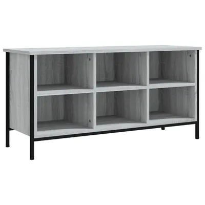 Obrázok produktu pre vidaXL Stojan na topánky Grey Sonoma 100x35x50 cm odvodený výrobok z dreva
