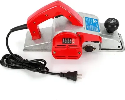 Produktbild von Elektrohobel - Handhobel für Holz - 1300 W - Leistungsstark - Handgeführt - Rot