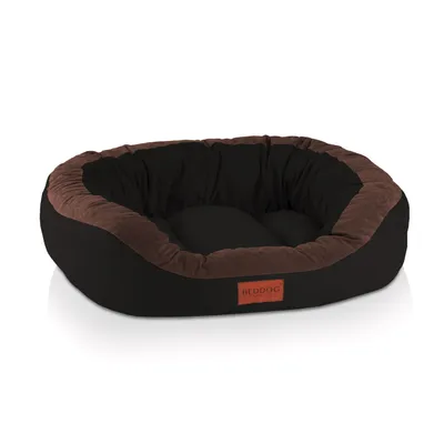 Produktbild von BedDog PRINS PREMIUM Hundebett,L,BLACK-FIELD (schwarz/braun)