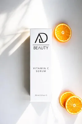 Produktbild von AD BEAUTY Vitamin C Serum – vegan, hormonfrei, Anti-Aging Pflege