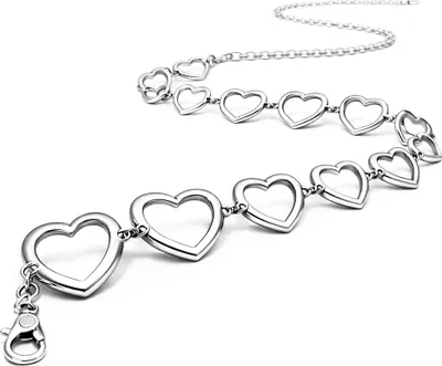 Produktbild von Kettengürtel Love mit Herzen,  Italy von collezione alessandro