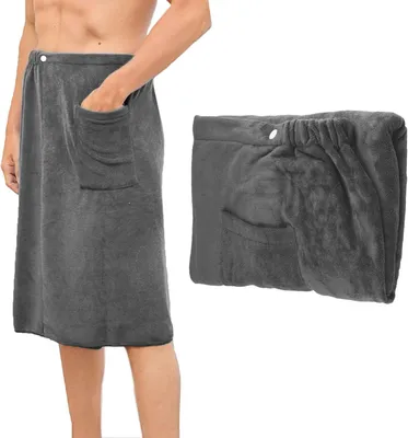 Produktbild von Saunakilt 70 x 140 cm, verstellbarer Gummizug, schnelltrocknend, für Sauna