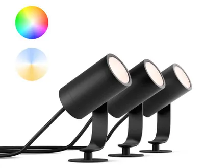 Productafbeelding van Tuinspot set Hue Lily 24volt - met 3 spots