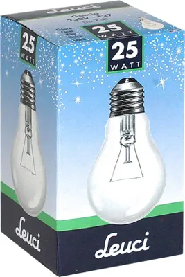 Produktbild von Leuci Normal LAMP Clear E27 017430 GlÃ1/4hlampe, klar, 25 Watt