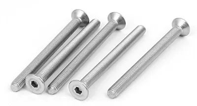M5x60mm Edelstahl Senkkopf Sechskantschraube - 5 Stück