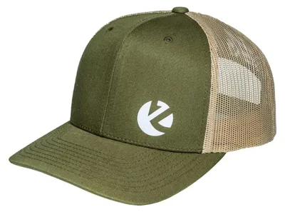 Produktbild von ZECK Curved-Brim Trucker Green - Angelcap