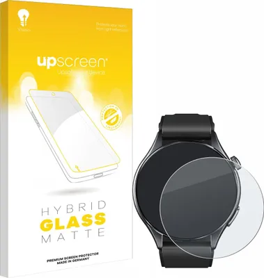 Produktbild von upscreen Entspiegelungs Schutzglas für Marsyu Smartwatch 1.56" Schutzfolie Panzer Folie Glas Display Schutz matt