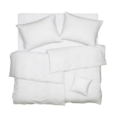 Obrázek produktu pro SCANquilt povlečení KLASIK fragments bílošedá 100% bavlna 140 x 220/70 x 90 cm