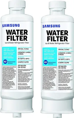 Produktbild von Wasserfilter für Samsung HAF-QIN/EXP Kühlschränke, DA97 17376B, DA97 08006C - Kühlschränk Wasserfilter - Kühlschrankaufsatz