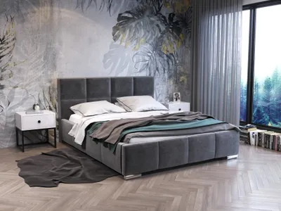 Produktbild von Polsterbett SARA mit Behälter 160x200 cm Jasmine 96