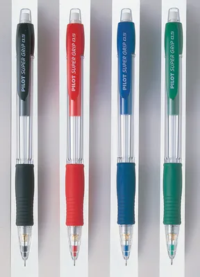 Obrázok produktu pre Pilot Super Grip, Čierna, Plast, Guma, Čierna, Kolo, Kov, Plast