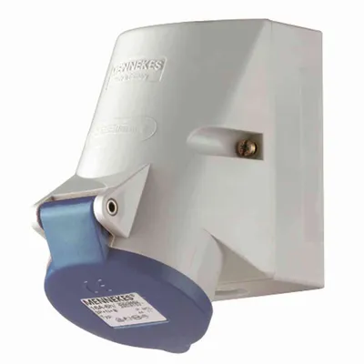 Productafbeelding van Mennekes 16A3P 6H230V wanddoos 1720 TwinCONTACT, beschermingsgraad IP44