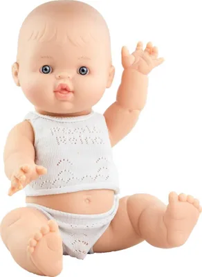 Image de Paola Reina Baby doll Gordi boy light underwear 34 cm - Vanilla scented