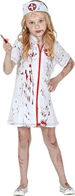 Produktbild von Zombie Verpleegster Meisje Kostuum 116