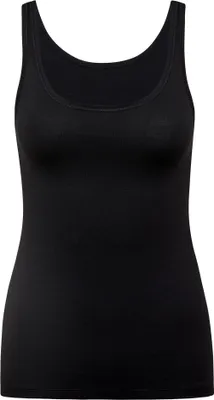 Produktbild von CALIDA Damen Top - Natural Comfort, Unterhemd, Tank Top, Jersey, einfarbig Schwarz S (40/42)