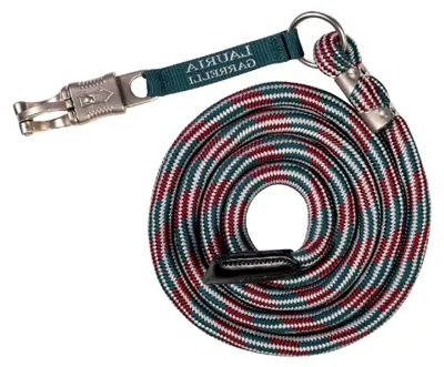 Produktbild von Strick mit Panikhaken, Dunkelgrün, 180 cm