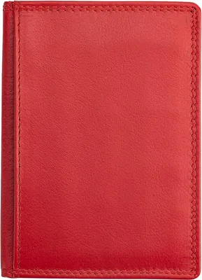 Produktbild von Herren & Damen Kartenetui aus Echtleder mit RFID Schutz, Slim Wallet Kreditkartenetui mit Geldscheinfach, 8 Kartenfächer, Ausweisetui 8,5x12 cm