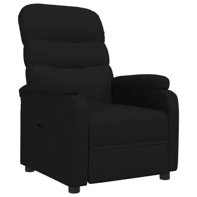 Obrázek produktu pro Polohovací křeslo černé textil