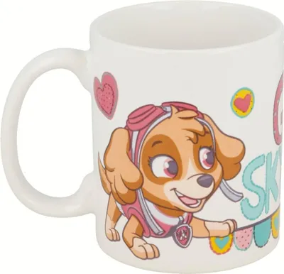 Image de Paw Patrol Tasse Skye 325ml Mug pour enfants en set cadeau fille