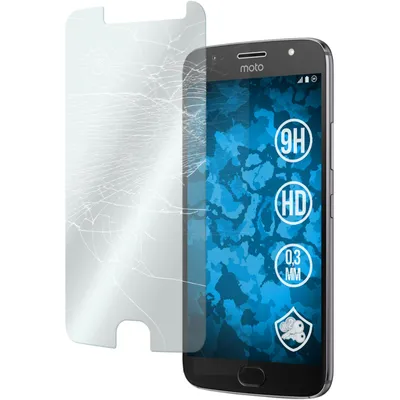 Produktbild von 1er-Pack PhoneNatic Glas-Folie klar  kompatibel mit Lenovo Moto G5s - Panzerglas für Moto G5s