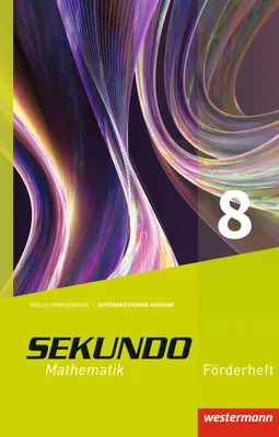Produktbild von Sekundo 8. Förderheft. Berlin und Brandenburg