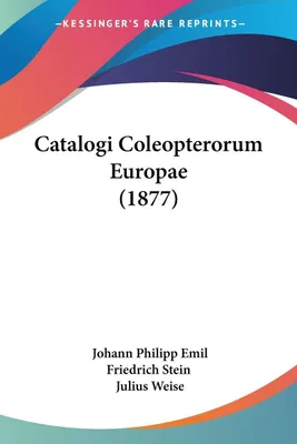 Produktbild von Catalogi Coleopterorum Europae (1877)