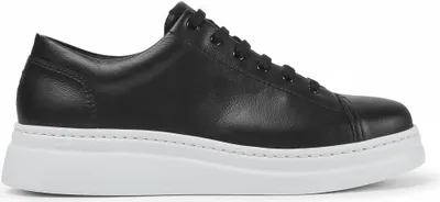 Productafbeelding van Zwarte leren sneakers voor dames, merk Camper