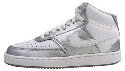Immagine prodotto di Nike Court Vision Mid, scarpe da ginnastica alte da donna, stivaletti, colore bianco, stile casual