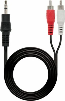 Zdjęcie produktu dla Stereofoniczny kabel audio 3,5/m-2rca/m 10m