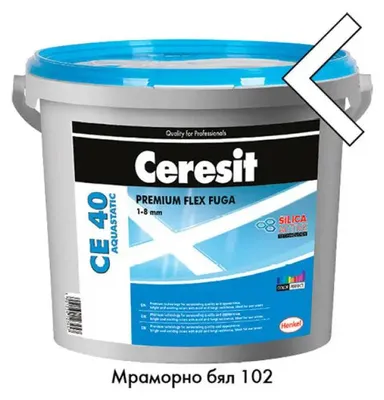 Produktbild von Ceresit Fugenmörtel CE 40 Marmor weiß, 2 kg