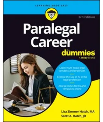 Immagine prodotto di Paralegal Career For Dummies