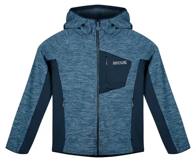 Productafbeelding van Regatta - Fleecejas "Skylar" voor kinderen, model RG13111 (104) (lichtblauw/donkerblauw)