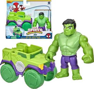Obrázek produktu pro Hasbro Hulk, 3 rok/roky, Zelená, Purpurová