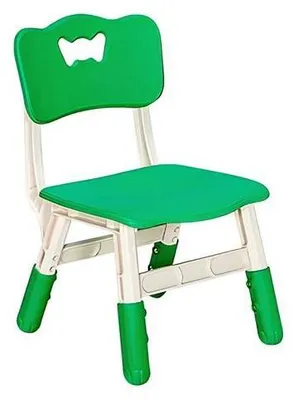 Produktbild von Grüner Kinderstuhl Kindergarten Stühle Designer Kinderzimmer Stühle