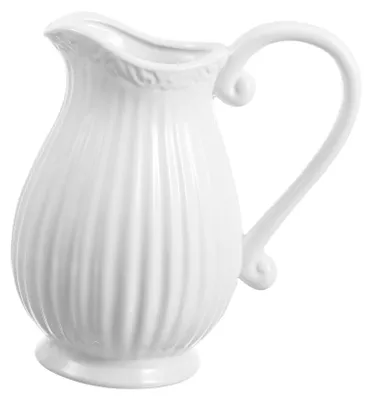 Immagine prodotto di Vaso in Vetroceramica bianca, ideale per fiori secchi e composizioni floreali