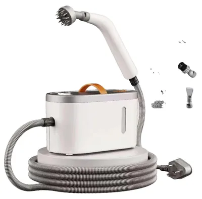 Immagine prodotto di Pulitore a vapore, alta temperatura, pulizia di diverse superfici, 1200W, capacità serbatoio 750 ml