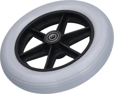 Produktbild von Vorderrad für Rollstuhl, 10 Zoll, Rollator-Reifen, pannensicher, Zubehör, 12 mm, 10 x 2, 6001